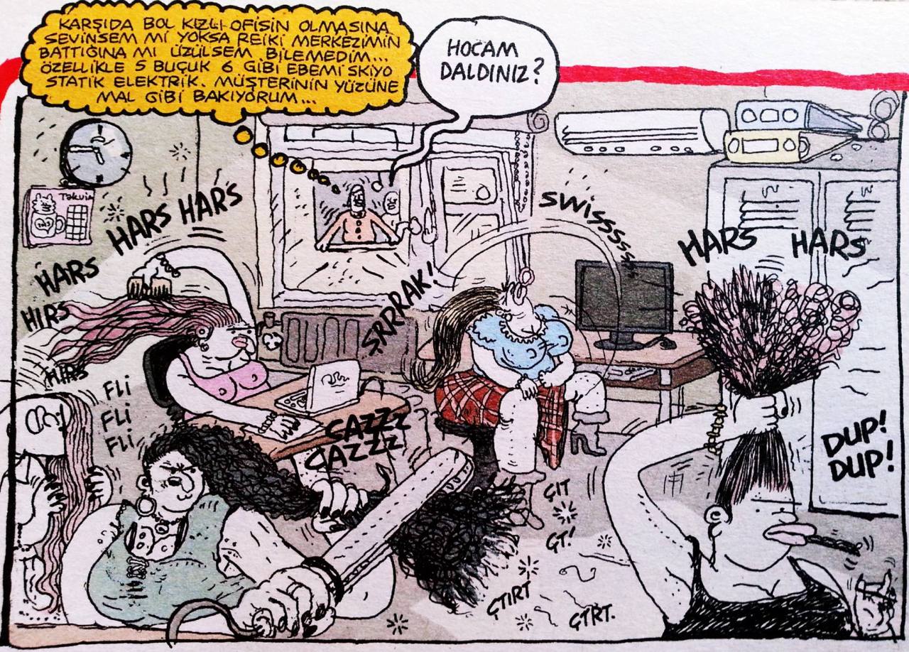 HARS HARS HARS HIRS ŞRRRAK...