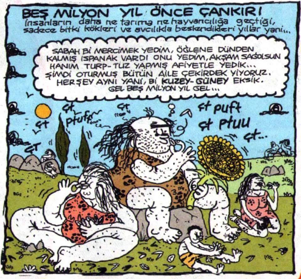 BEŞ MİLYON YIL ÖNCE...