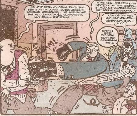 - Abi ayıp değil mi John...