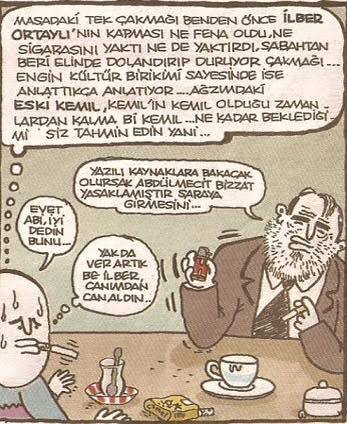 ...Masadaki tek çakmağı...