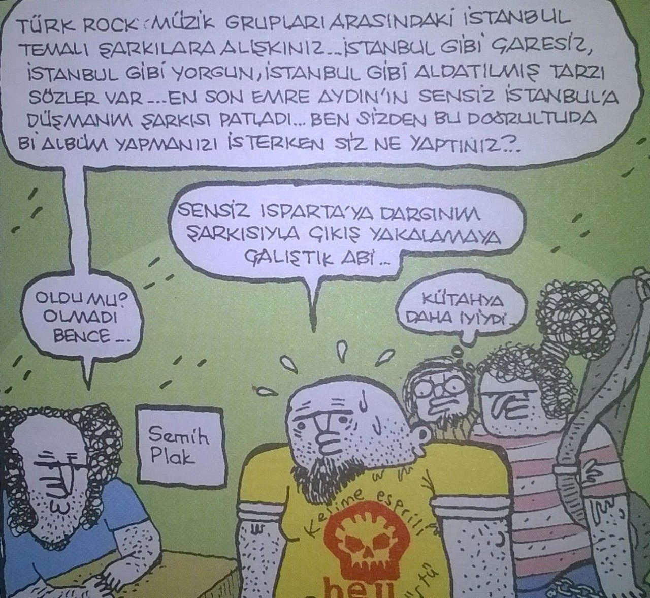 -Türk rock müzik grupları...