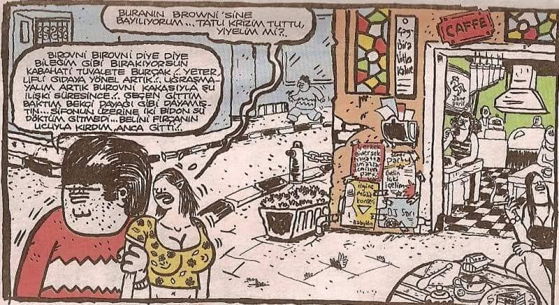 -Buranın browni'sine...