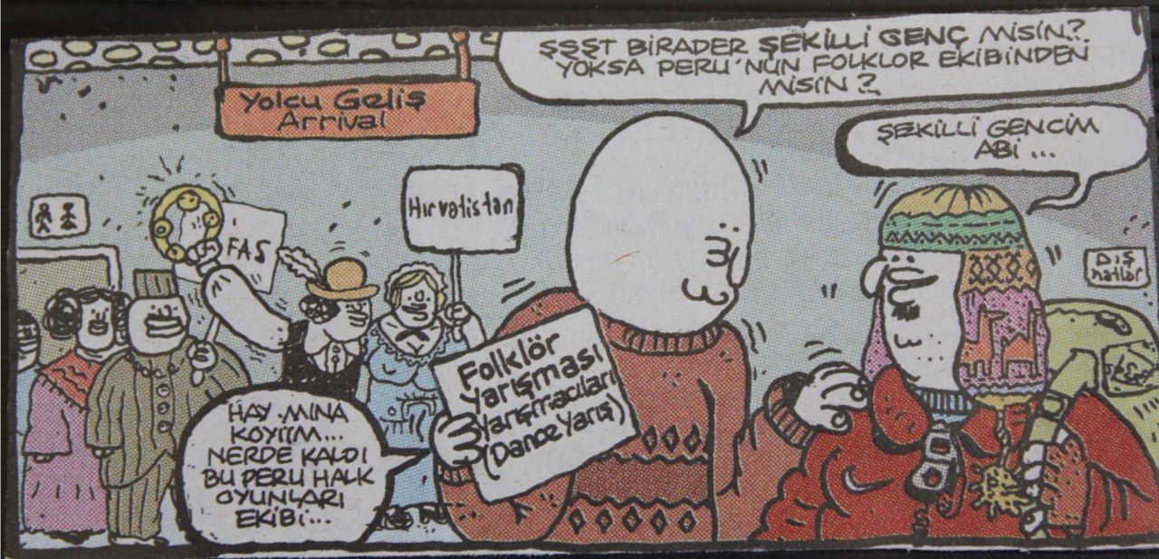 Yolcu geliş 
Arrival

...