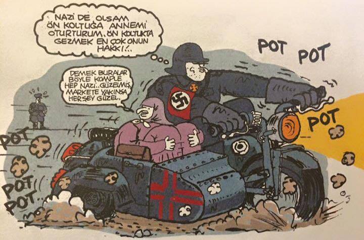 …Nazi de olsam ön koltuğa...