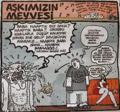 AŞKIMIZIN MEYVESİ

- Baba...