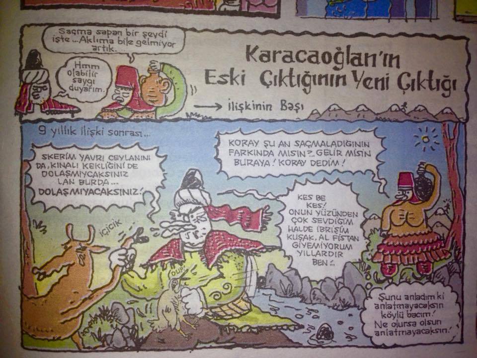 Karacaoğlan'ın eski...