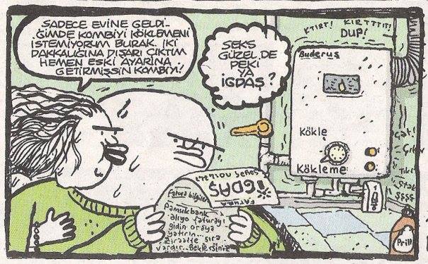 - Sadece evine geldiğimde...