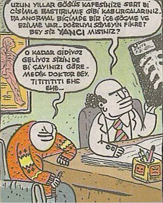 - Uzun yıllar göğüs...