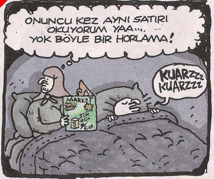 …Onuncu kez aynı satırı...