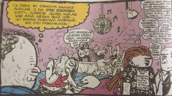 …İlk defa bi diskoya...