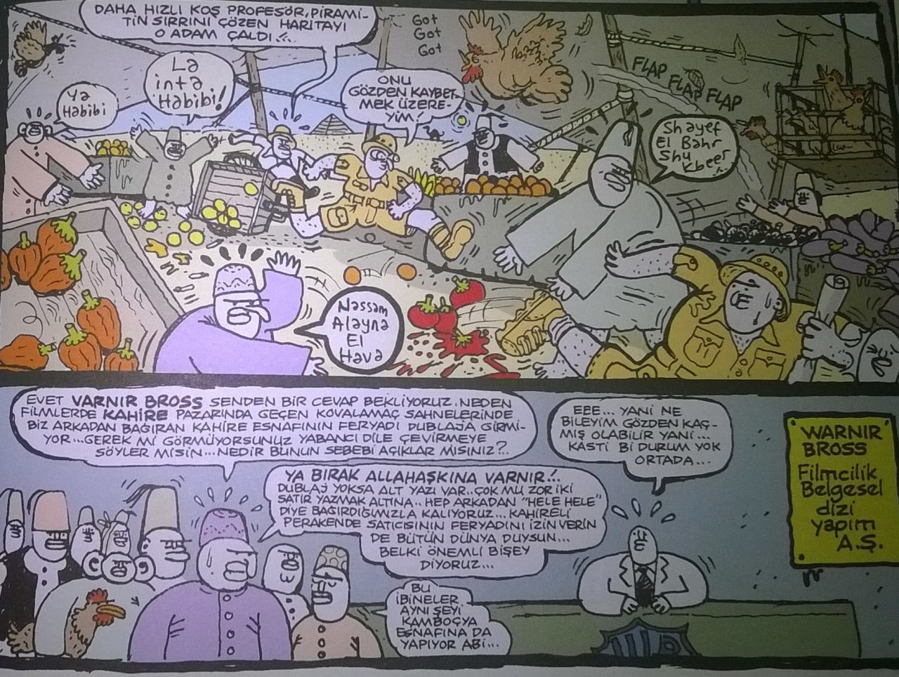 - Daha hızlı koş...
