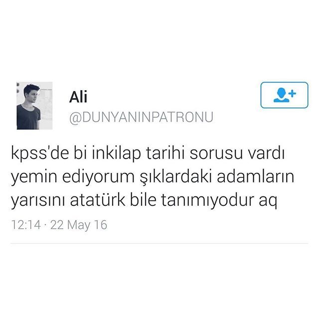 Kpss'de bi inkilap tarihi...