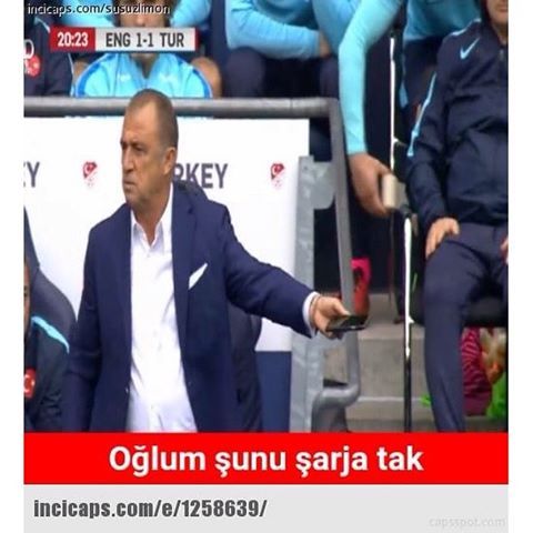 ENG 1-1 TUR

Oğlum şunu şarja tak