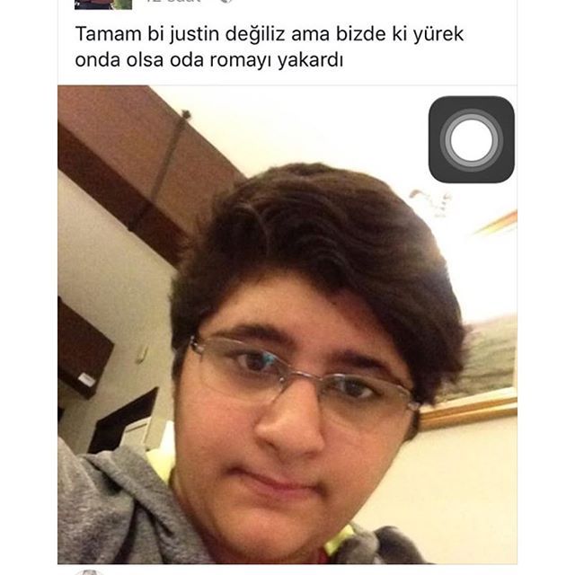 Tamam bi Justin değiliz...