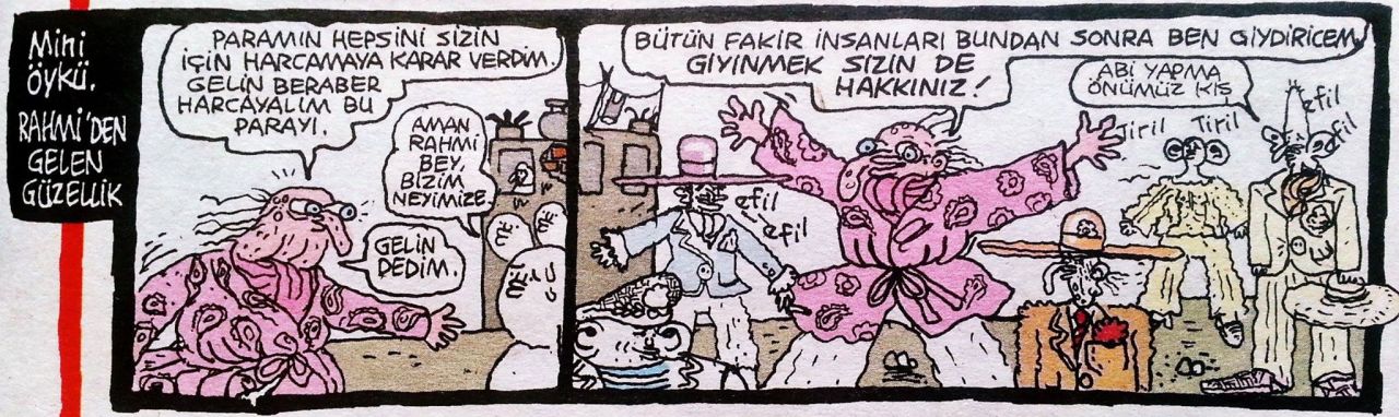 Mini öykü: 
Rahmi'den...