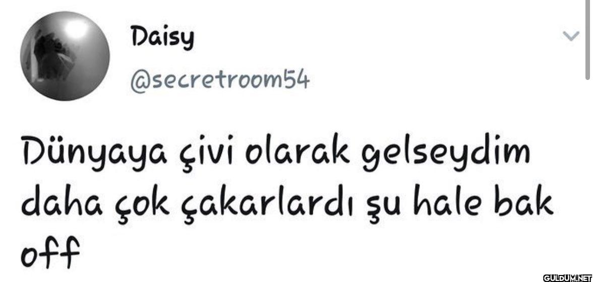 Dünyaya çivi olarak...