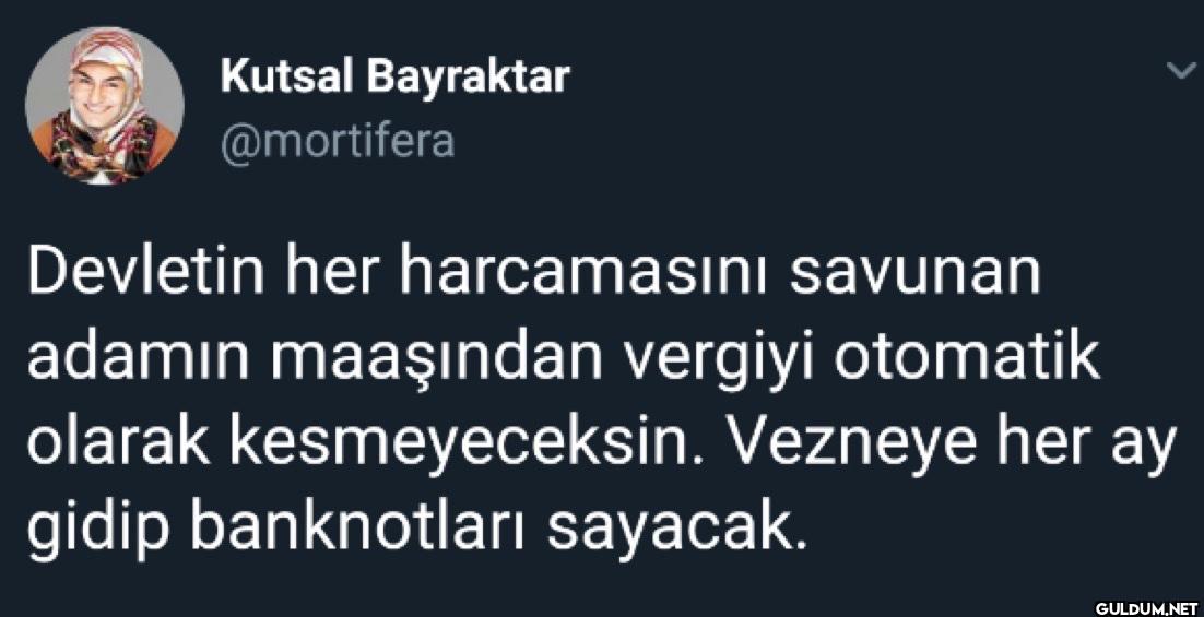 Devletin her harcamasını...