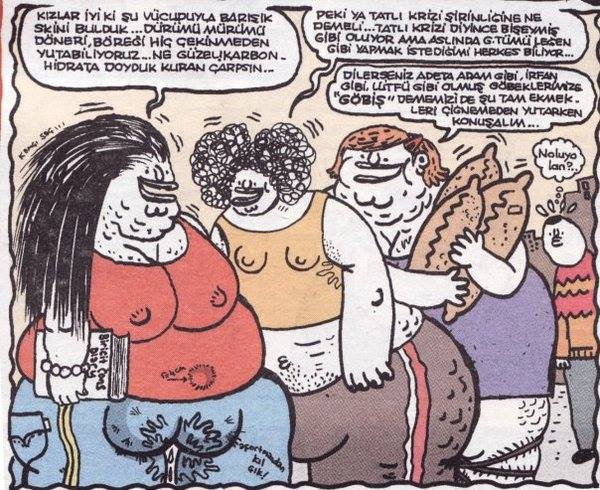 - Kızlar iyi ki şu...