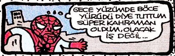 … Gece yüzümde böcek...