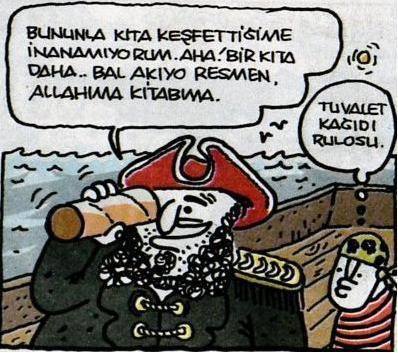 - Bununla kıta...
