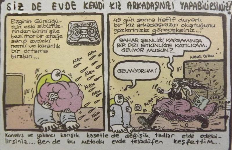 SİZ DE EVDE KENDİ KIZ...