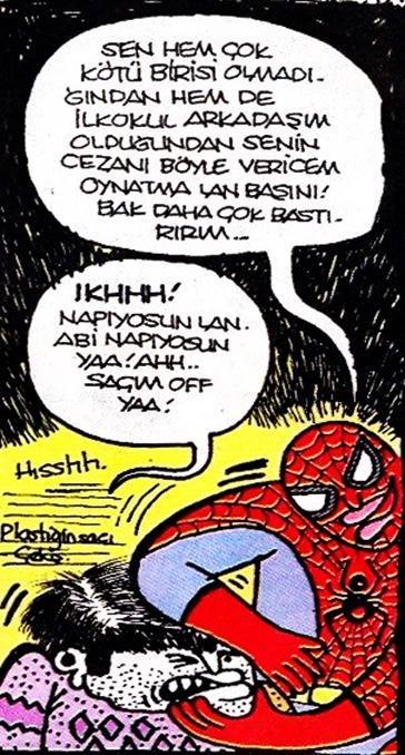 - Sen hem çok kötü birisi...
