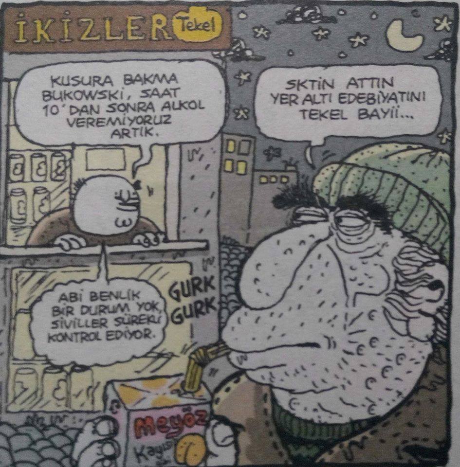 İKİZLER Tekel

 - Kusura...