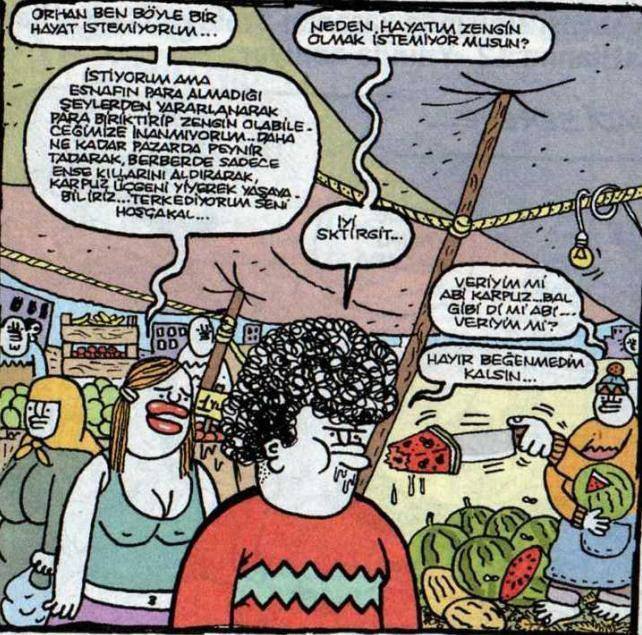 - Orhan ben böyle bir...