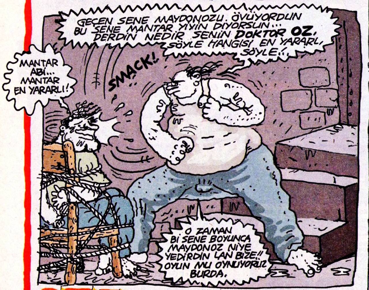 - Geçen sene maydonozu...