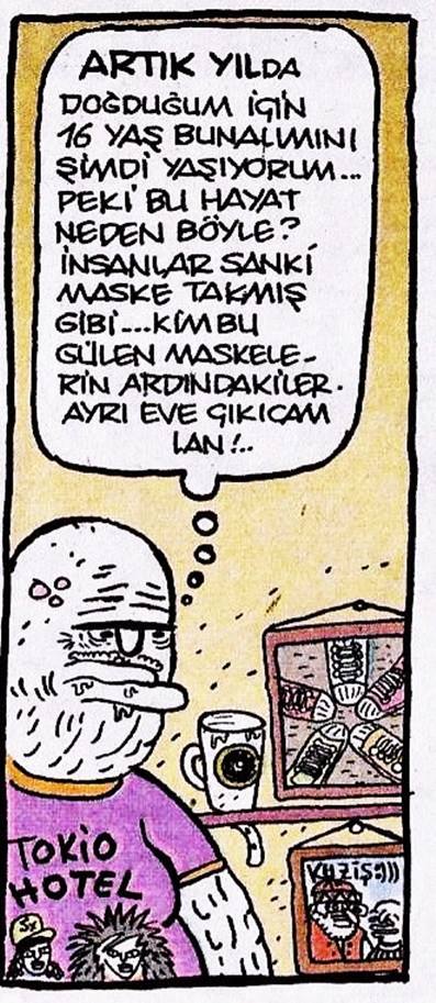 … Artık yılda doğduğum...