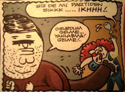 - Siz de mi partiden...