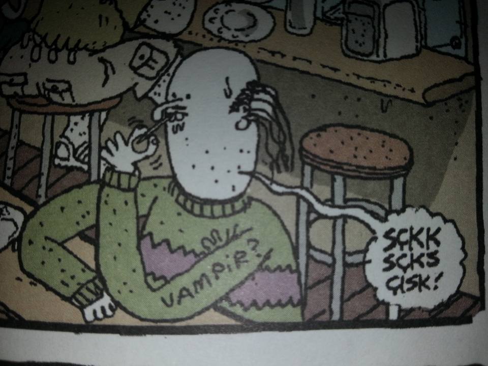 Vampir?

 - SÇKK 
  SÇKS 
  ÇISK!.