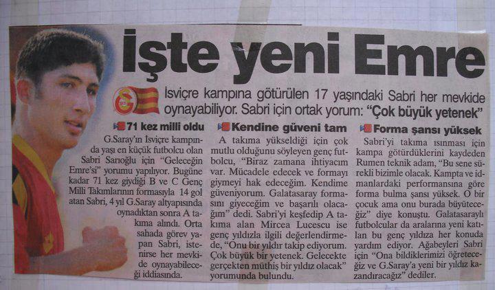 işte yeni Emre
İsviçre...