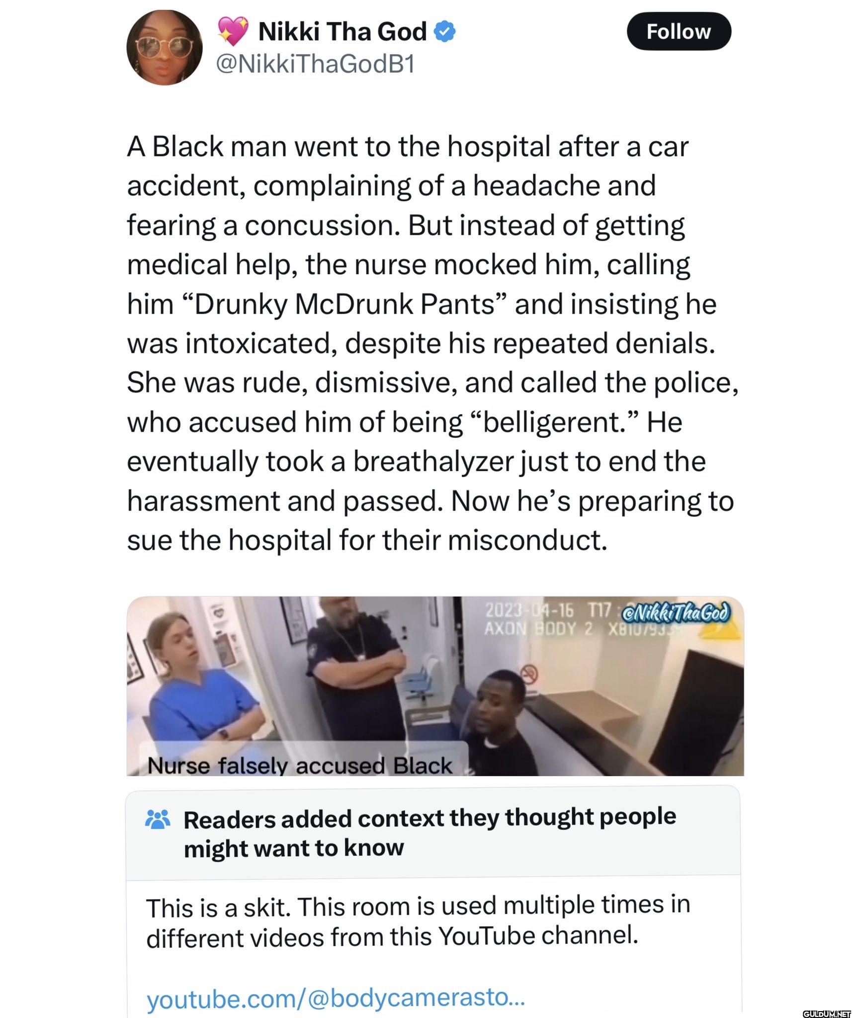 Follow A Black man went to...