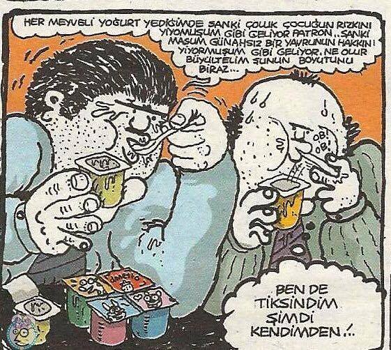 - Her meyveli yoğurt...