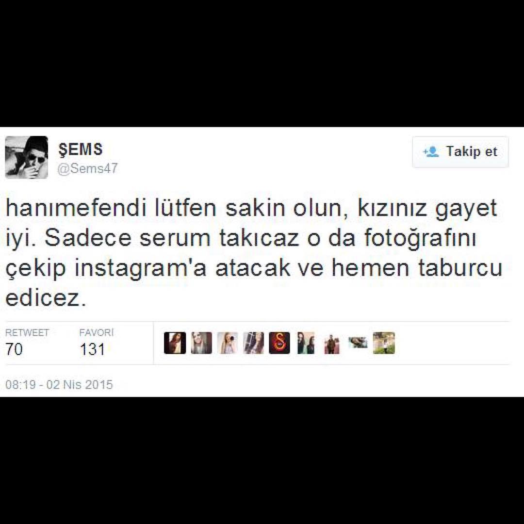 Hanımefendi lütfen sakin...