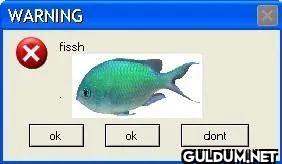 WARNING fissh ok ok dont