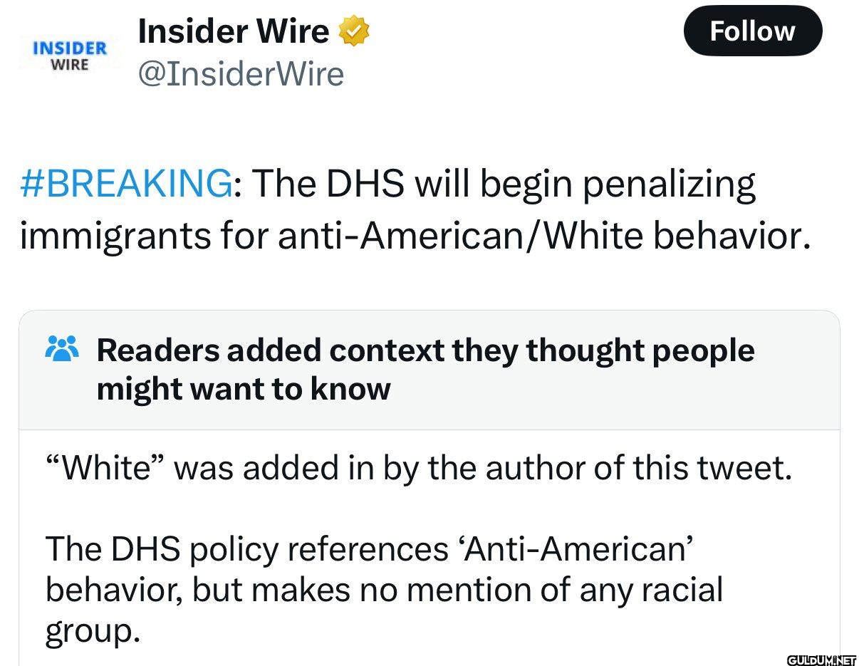 Follow #BREAKING: The DHS...