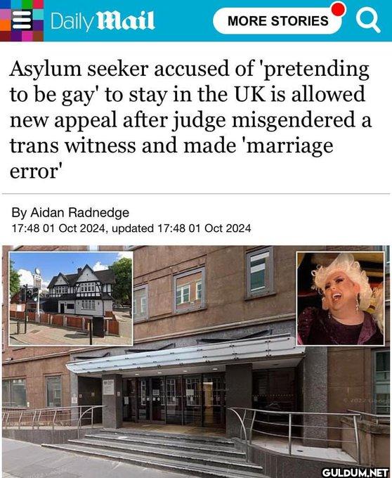 This headline gave me a...