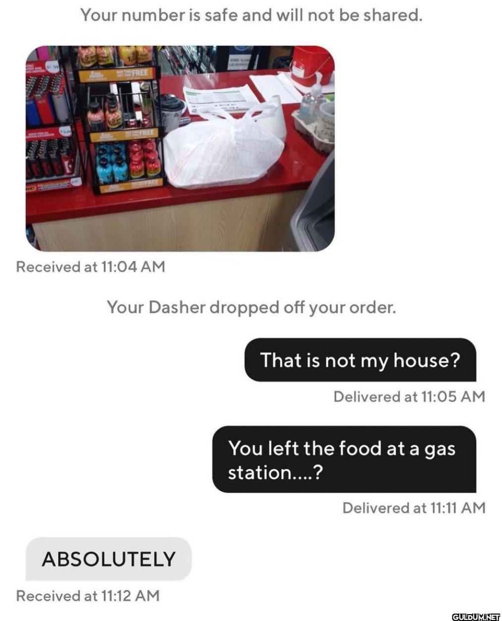 Your number is safe and...
