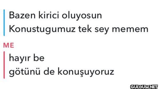 Bazen kirici oluyosun...