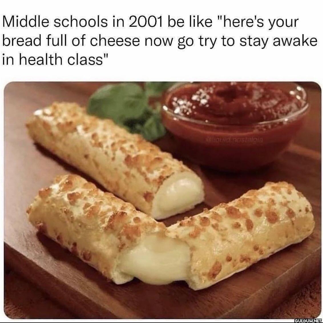 Middle schools in 2001 be...