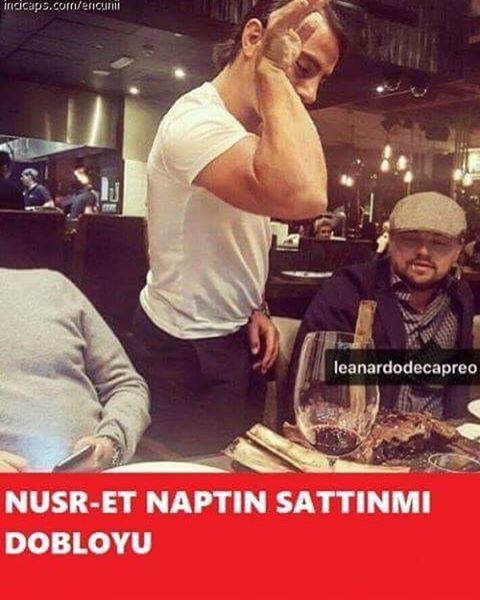 - Nusr-et naptın sattın mı...