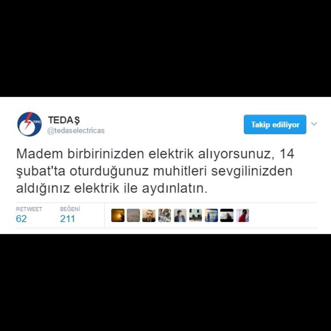 TEDAŞ
@tedaselectricas
Taki...