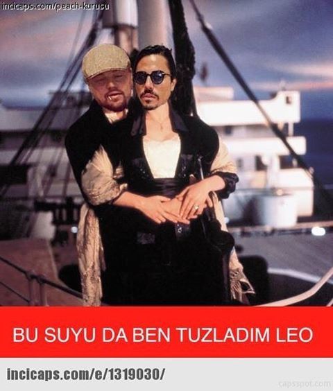 Bu suyu da ben tuzladım Leo