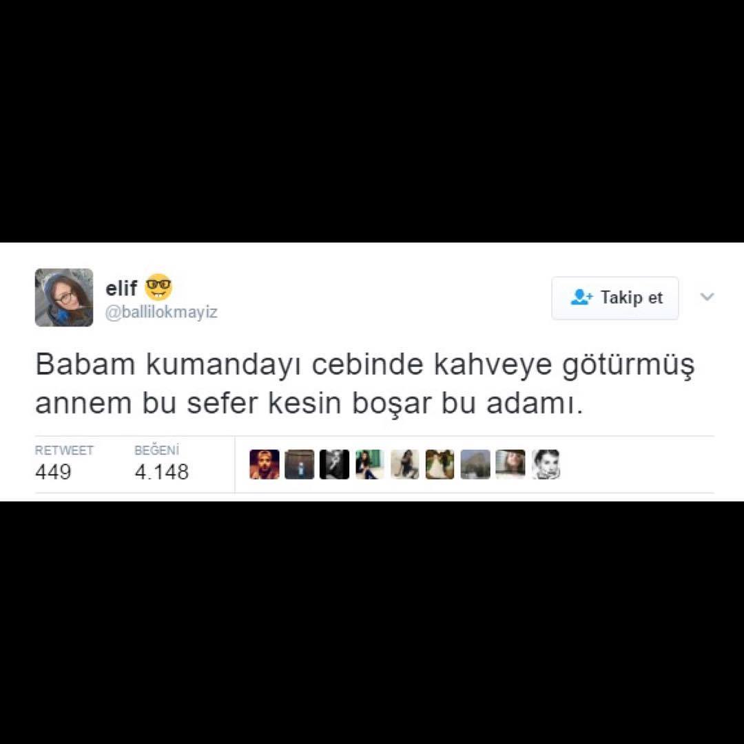 Babam kumandayı cebinde...