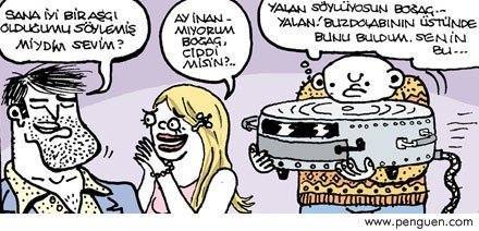 - Sana iyi bir aşçı...