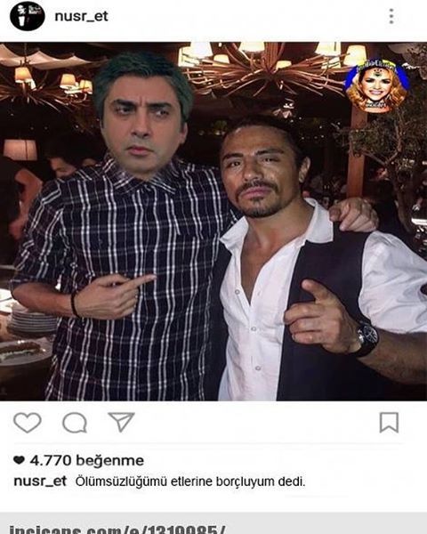 Ölümsüzlüğümü etlerine...