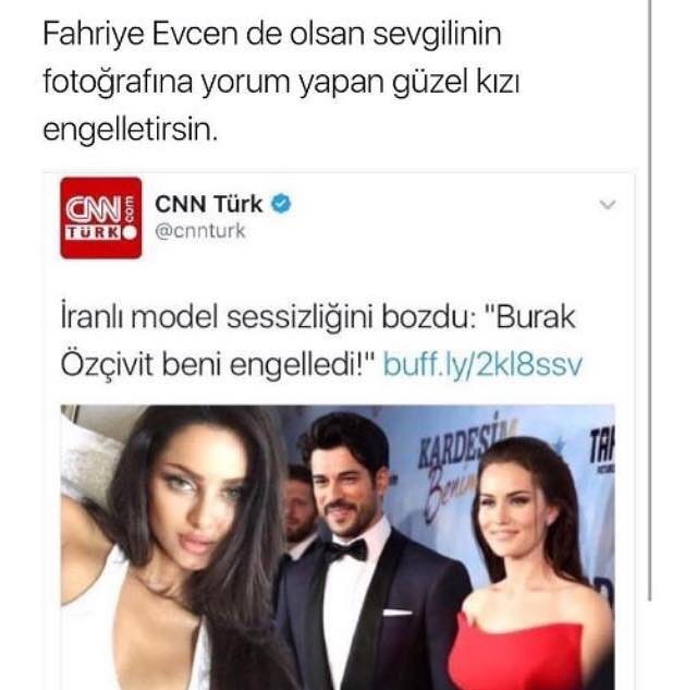 İranlı model sessizliğini...