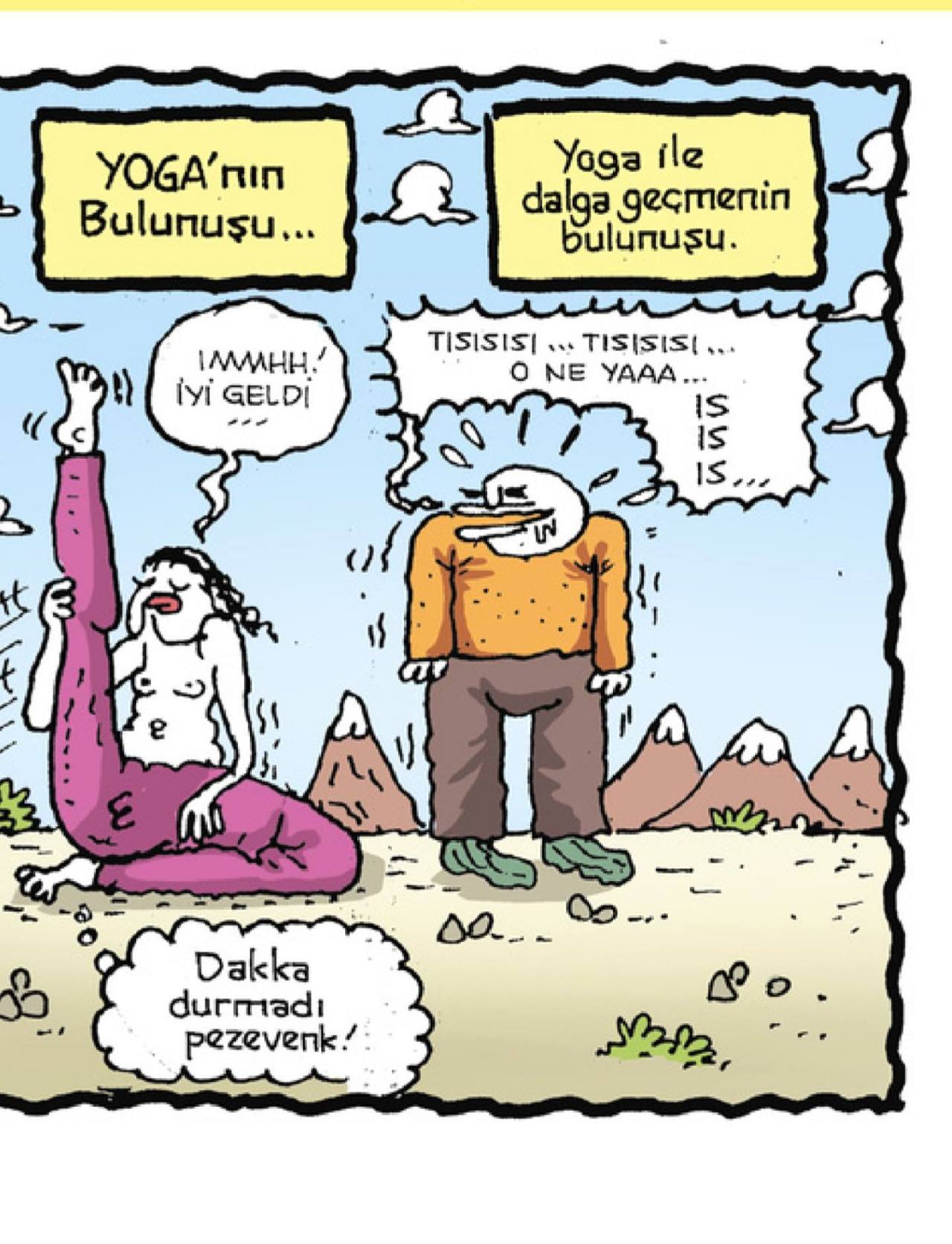 Yoga'nın bulunuşu  ...